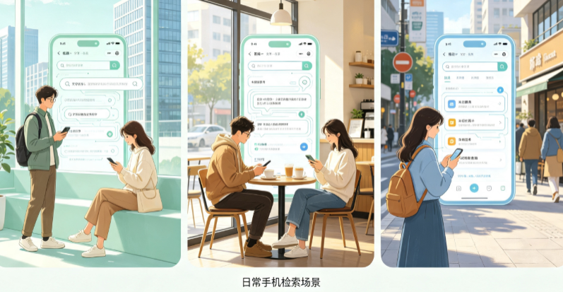 黄州区普通人日常手机使用场景拆解：GEO 与 AI 优化如何改变信息检索体验